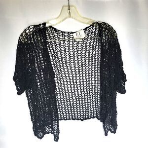 Vintage RJ Collection Petite Rayon Crochet Bolero 14P